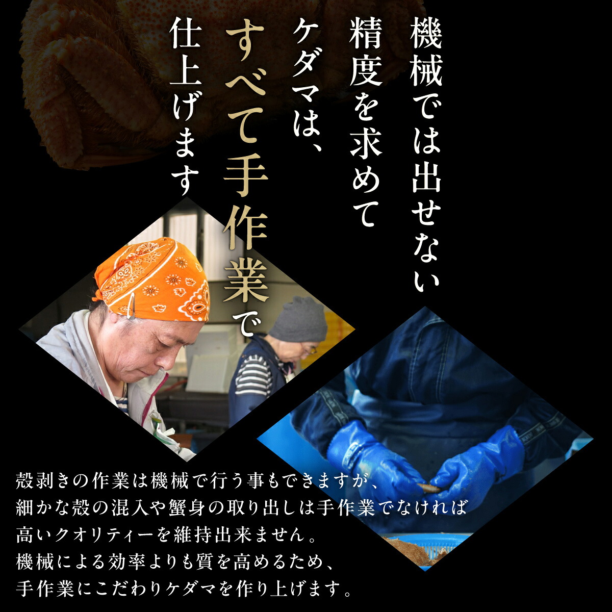 <網走産> 毛ガニ 甲羅盛り 1~6尾 ケダマ≪毛がにまるまる1尾全部盛り≫