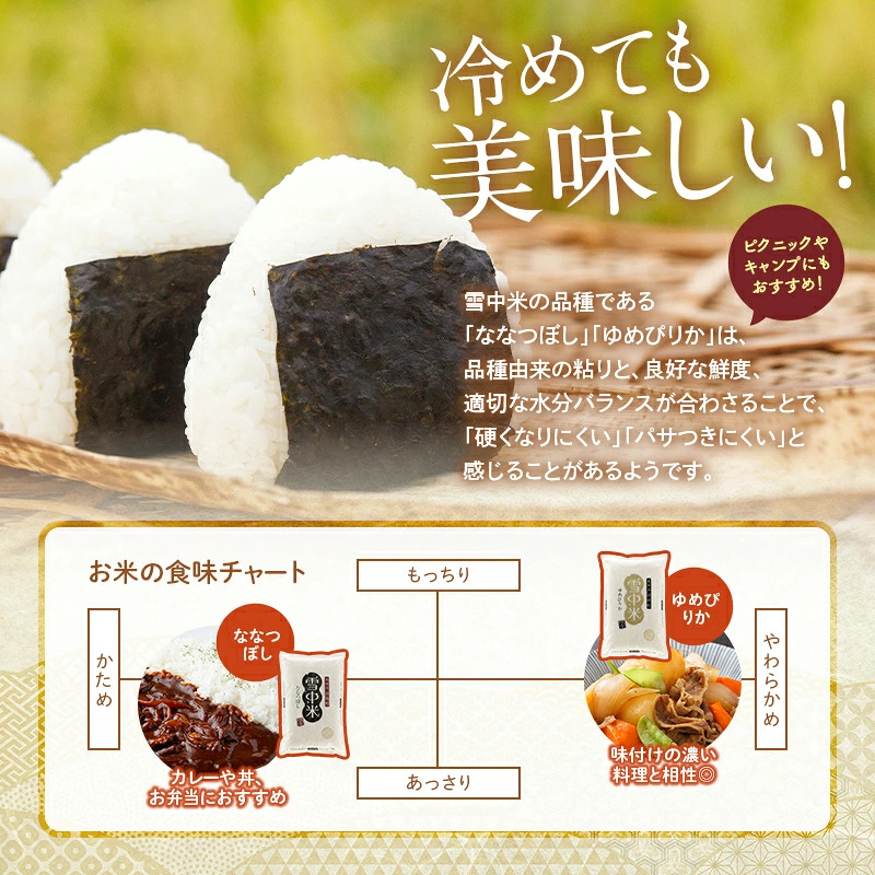 令和8年産 ゆめぴりか 無洗米 10kg(5kg×2袋)【発送月が選べる】 特Aランク米 雪冷気 籾貯蔵 雪中米 北海道 nr-3011var