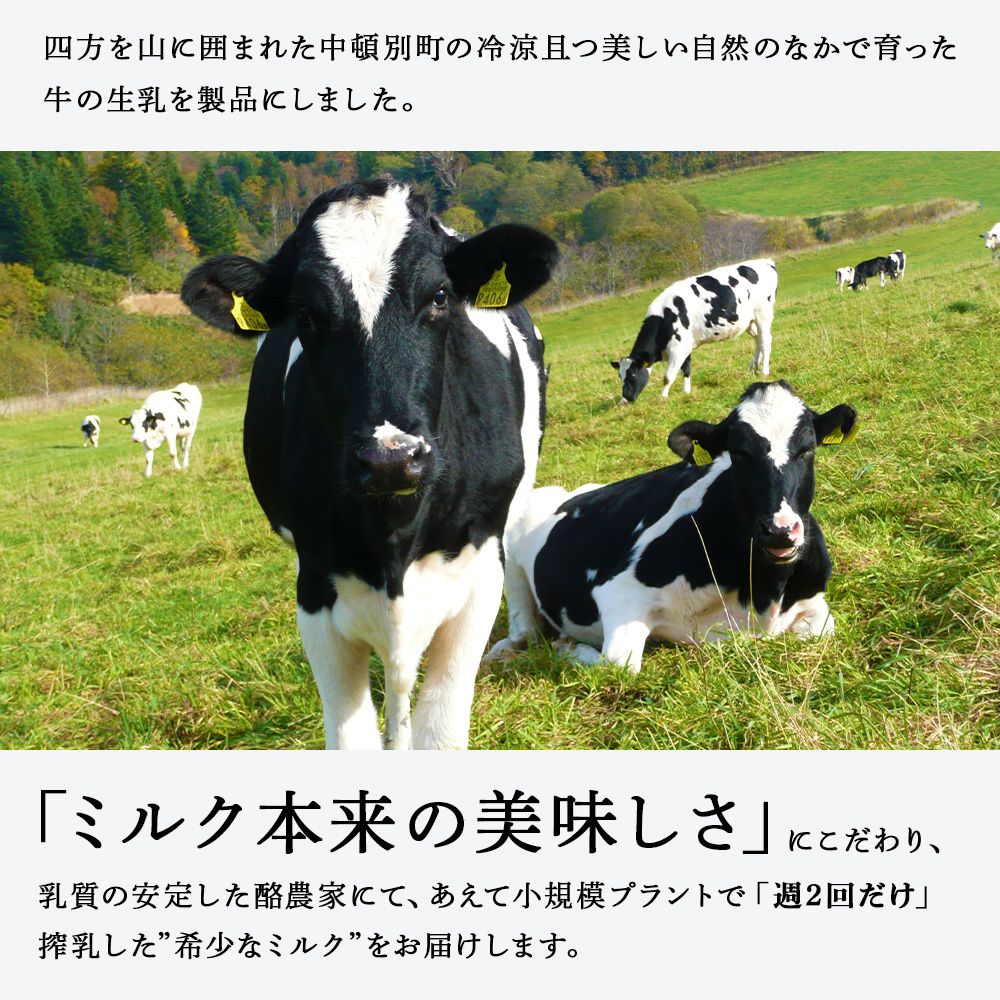 なかとん牛乳 900ml×2本 成分無調整