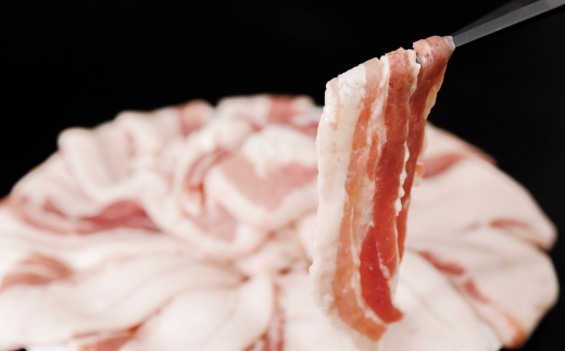 豚肉 バラ とようらポーク 1.2kg 豚バラ スライス 小分け 北海道 豊浦産 SPF豚