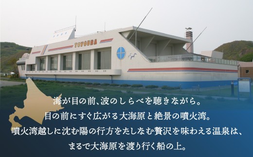 【天然豊浦温泉しおさい】施設利用券 3,000円分