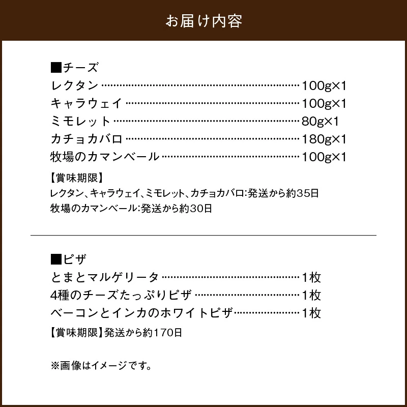 【おおともチーズ工房】厳選チーズセットとチーズ工房のピザ3種詰め合わせ_H0003-150