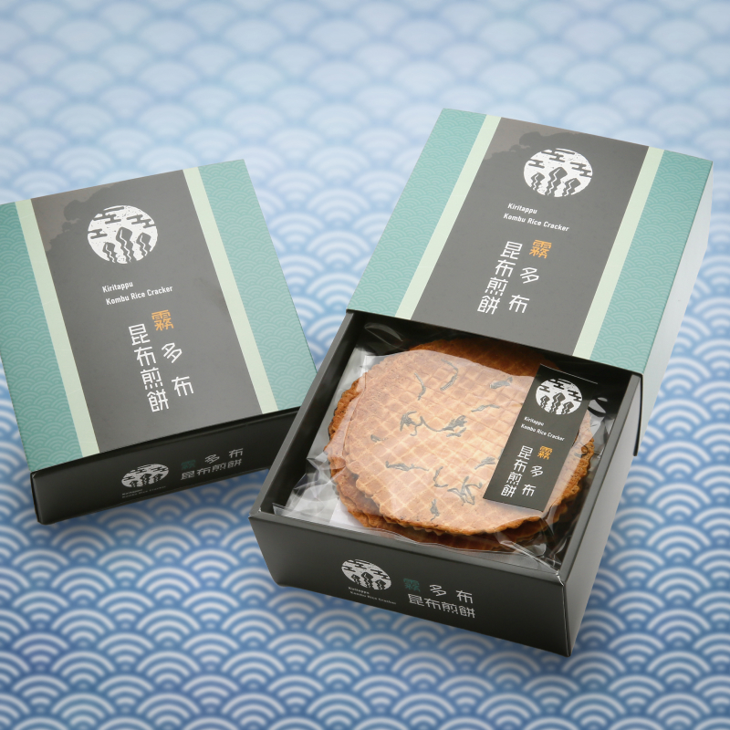 霧多布昆布煎餅 1箱 (50g×4袋)×2箱セット_H0033-103
