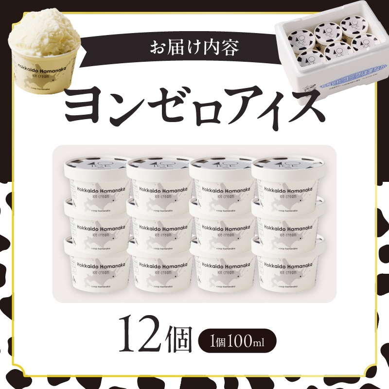 【タカナシ北海道4.0牛乳使用!!】ヨンゼロアイス(12個)_H0010-108