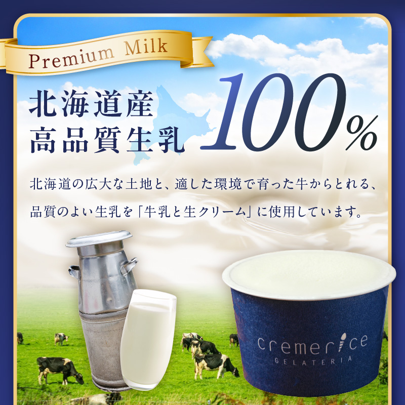 プレミアムミルクジェラート【90ml×6個】