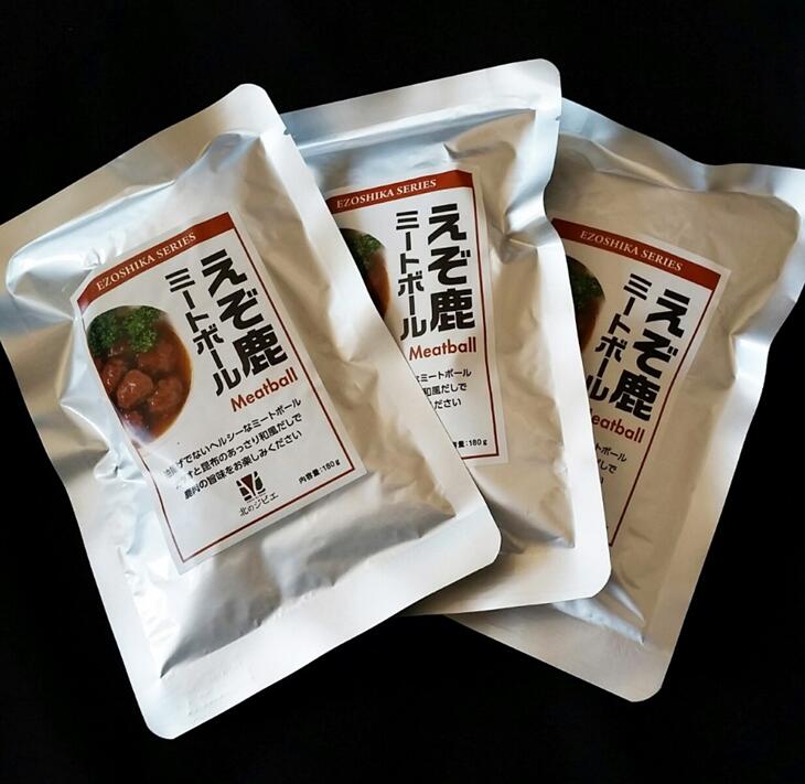 レトルト鹿肉ミートボール【180g×6袋】