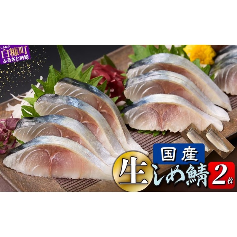 国産 しめ鯖
