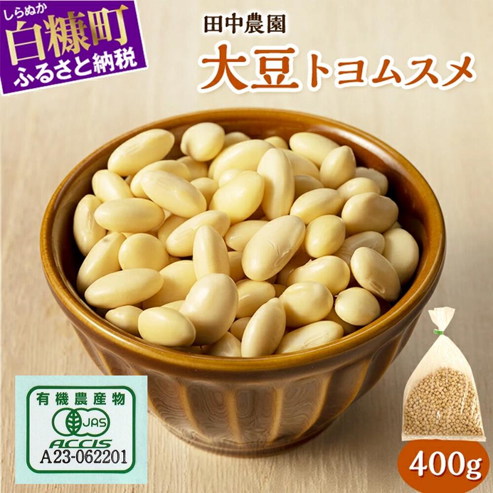 無農薬大豆(トヨムスメ)【400g】