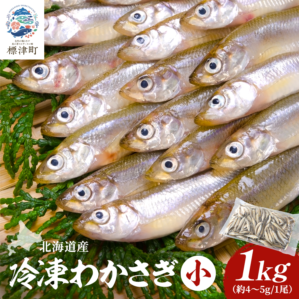 北海道産 冷凍 わかさぎ ( 小 ) 1kg 国産 天然 ワカサギ バラ凍結 袋 便利 おすすめ 天ぷら 佃煮 マリネ 唐揚げ フライ 白身フライ おいしい 新鮮 小サイズ サイズ 小さめ 使いやすい