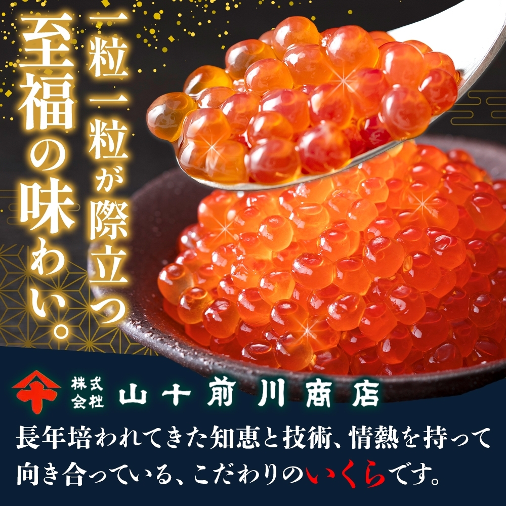 【先行予約】【食べ比べ】 いくら 醤油漬け 塩いくら 80g 各1~2パック (計160g~320g) イクラ 手作り 自家製 生もみ 伝統製法 お取り寄せ ギフト 贈答 海鮮 魚介 魚卵 塩 いくら 山十前川商店 北海道 標津町