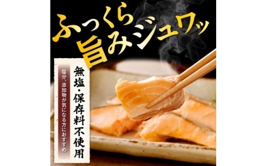 無塩 トラウトサーモン切身1kg入り(腹骨取り)_トラウトサーモン サーモン 切り身 1kg 魚 海産物 無塩 おかず おつまみ 酒の肴 朝食 ごはんのお供 真空包装 岩手県 宮古市 【1632507】