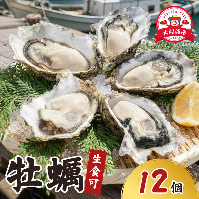 【テレビで紹介】【ナイフと軍手付き】 牡蠣 生食 冷凍 殻付き 牡蠣 1袋 12個入 三陸産 春っこ牡蠣 生食可 【 急速冷凍 】 カキ かき 生食用 カンカン焼き BBQ ガンガン焼き 生牡蠣