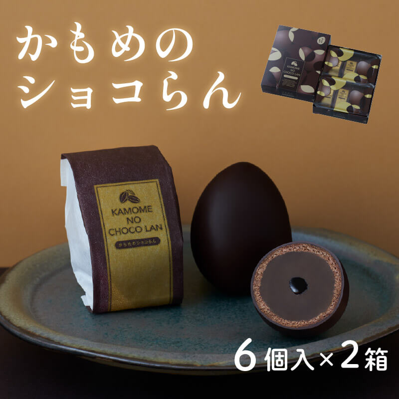 かもめのショコらん 6個入×2箱 指定日対応 のし対応 お菓子 銘菓 おみやげ スイーツ 菓子 お菓子 和菓子 洋菓子 チョコ あんこ 白あん sweets おやつ 土産 岩手 大船渡