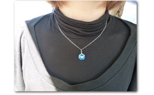 復興の光（スワロフスキーアクセサリー）ネックレスピアスセット あくせさりー ネックレス ピアス 支援 復興 テレビ TV 放送 ニュース 番組 大船渡 大船渡市 三陸 岩手県