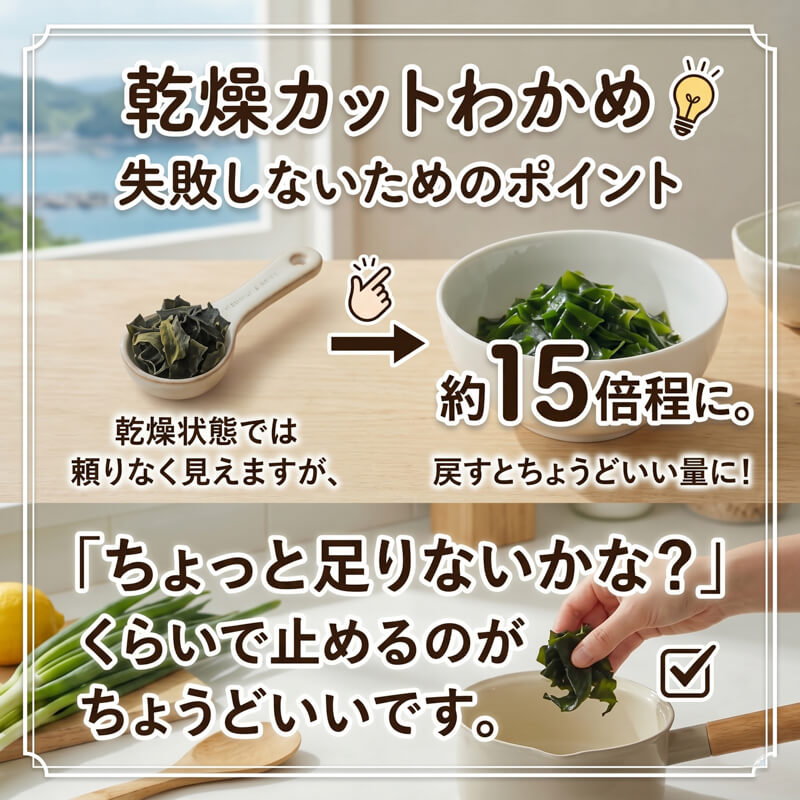 岩手県産 カットわかめ 100g 乾燥カットわかめ お手軽 簡単 わかめ ワカメ 若芽 海鮮 海藻 魚介類 簡単調理 煮物 出汁 だし 被災 震災 災害 火災 山火事 支援 大船渡 大船渡市 三陸