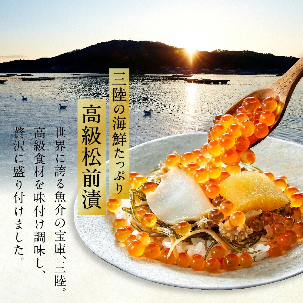 高級松前漬 けせんの海 鳳凰膳 490g×1箱 [ いくら アワビ フカヒレ 数の子 イカ 松前漬け おかず 海鮮 魚介類 惣菜 海鮮丼 ごはん ギフト 贈答品 ] RT1493