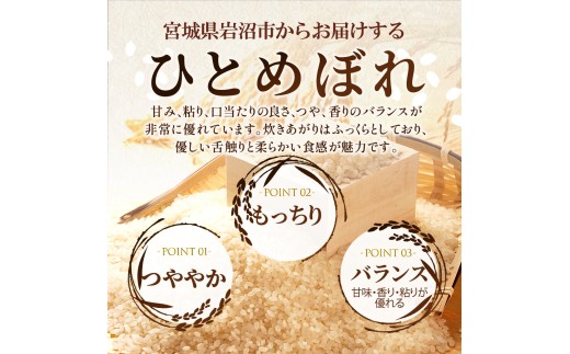 【令和8年産 】 【食味鑑定士厳選】 定期便 6ヶ月 無洗米 ひとめぼれ 5kg 新米 お米 国産米 米 ご飯 おにぎり お弁当 岩沼産 東北 宮城県産 宮城米