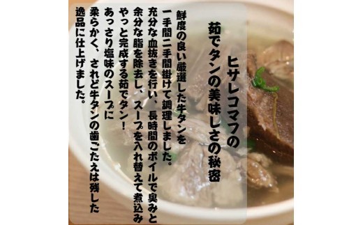 牛タン あっさり塩茹でタン 120g × 10個 出汁 セット タン塩 塩タン 温めるだけ 小分け 冷凍配送 父の日 母の日 敬老の日 プレゼント [No.5704-0879]