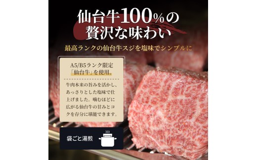 牛すじ 煮込み 3kg ( 300g × 10個 ) セット レトルト 小分け 詰め合わせ 冷凍 和牛 A5 B5 牛丼 肉うどん の具にも ブランド肉 牛スジ 肉 お肉 国産 惣菜 おかず