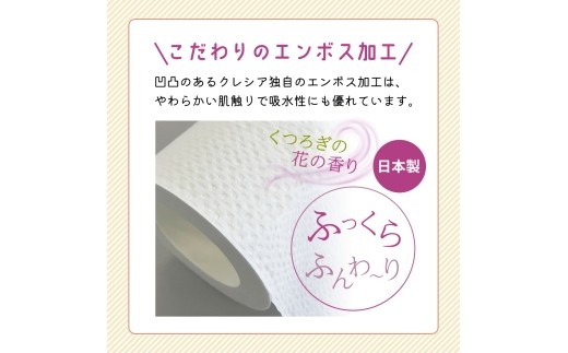 定期便 トイレットペーパー ダブル スコッティ 2倍長持ち 192ロール ( 12ロール × 4パック ) 《 3ヶ月ごと 計  4回 》 フラワーパック 香り付き [No.5704-1145]