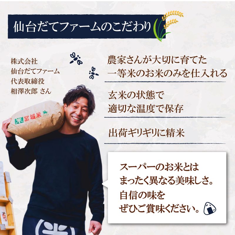 【 令和7年産 】 宮城県産 ひとめぼれ 10kg (5kg×2袋) 単品 一等米 すぐ 届く 米 精米 東北米 お米 白米 コメ ライス ご飯 米10kg 10キロ 国産 宮城県 岩沼市 kome okome お取り寄せ 産地直送 東北 SD002