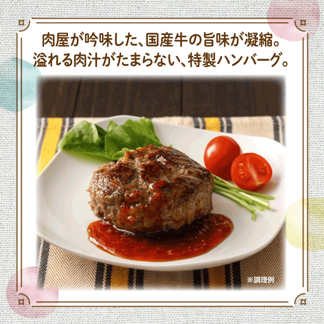 ハンバーグ 肉のしばさき 150g×6個 ハンバーグ 冷凍ハンバーグ ＜有限会社 肉の柴崎＞ [ns004-6s] 宮城 大崎 牛肉 豚肉 ハンバーグ はんばーぐ 冷凍 人気 小分け