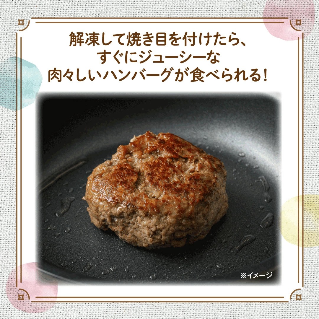 ハンバーグ 肉のしばさき 150g×6個 ハンバーグ 冷凍ハンバーグ ＜有限会社 肉の柴崎＞ [ns004-6s] 宮城 大崎 牛肉 豚肉 ハンバーグ はんばーぐ 冷凍 人気 小分け