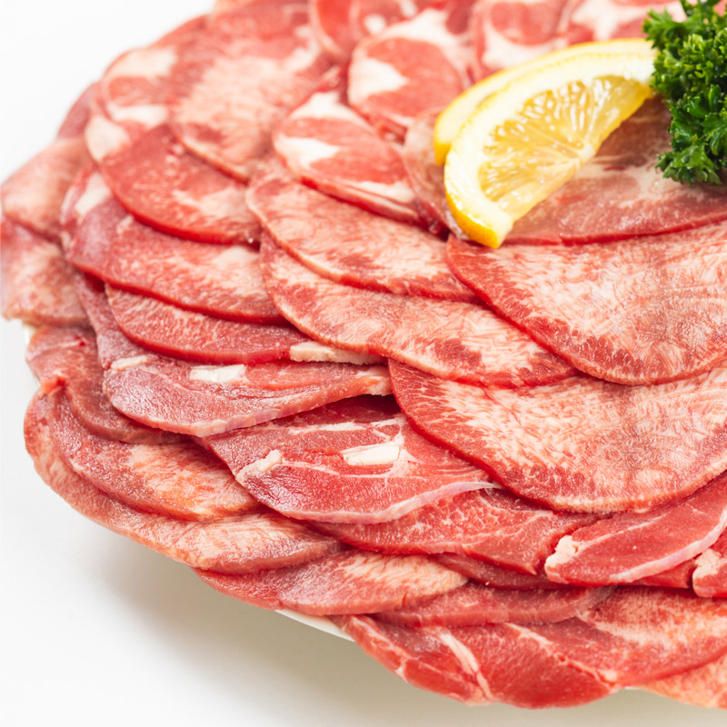 牛タンスライス 贅沢に丸ごとどーんと1本分 約1kg 牛タン 薄切り