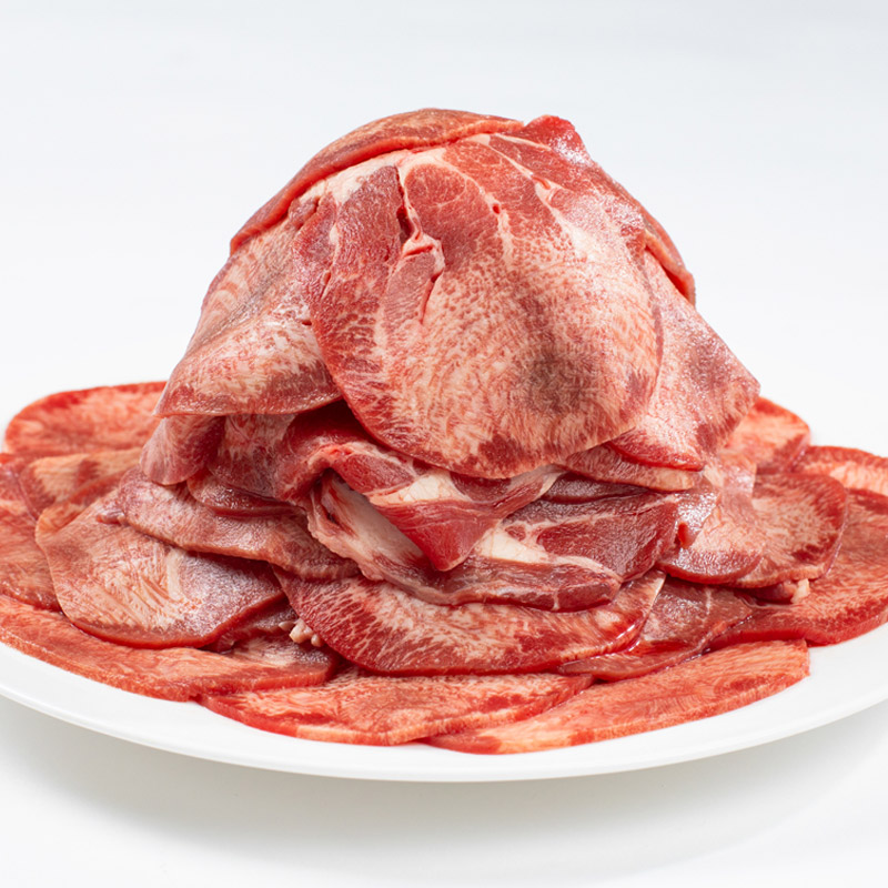 牛タンスライス 贅沢に丸ごとどーんと1本分 約1kg 牛タン 薄切り