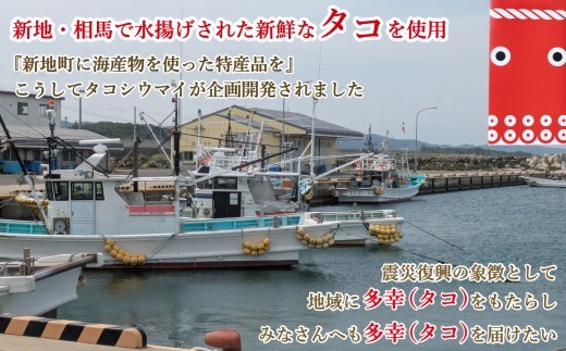 タコシウマイ（８個入り×3パック）ご家庭用｜ 国産 浜福 シュウマイ 冷凍 お取り寄せ タコシュウマイ 海鮮シュウマイ たこ ジューシー お弁当 おかず 焼売  はまふく ハマフク