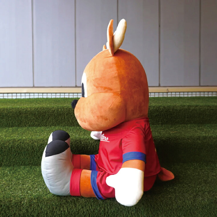 しかお特大ぬいぐるみ 鹿島アントラーズ グッズ サッカー エフシー ぬいぐるみ シカオ ギフト プレゼント 茨城県 鹿嶋市