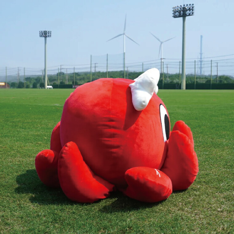 しかたこ特大ぬいぐるみ 鹿島アントラーズ グッズ サッカー エフシー ぬいぐるみ アイテム インテリア ギフト プレゼント 茨城県 鹿嶋市