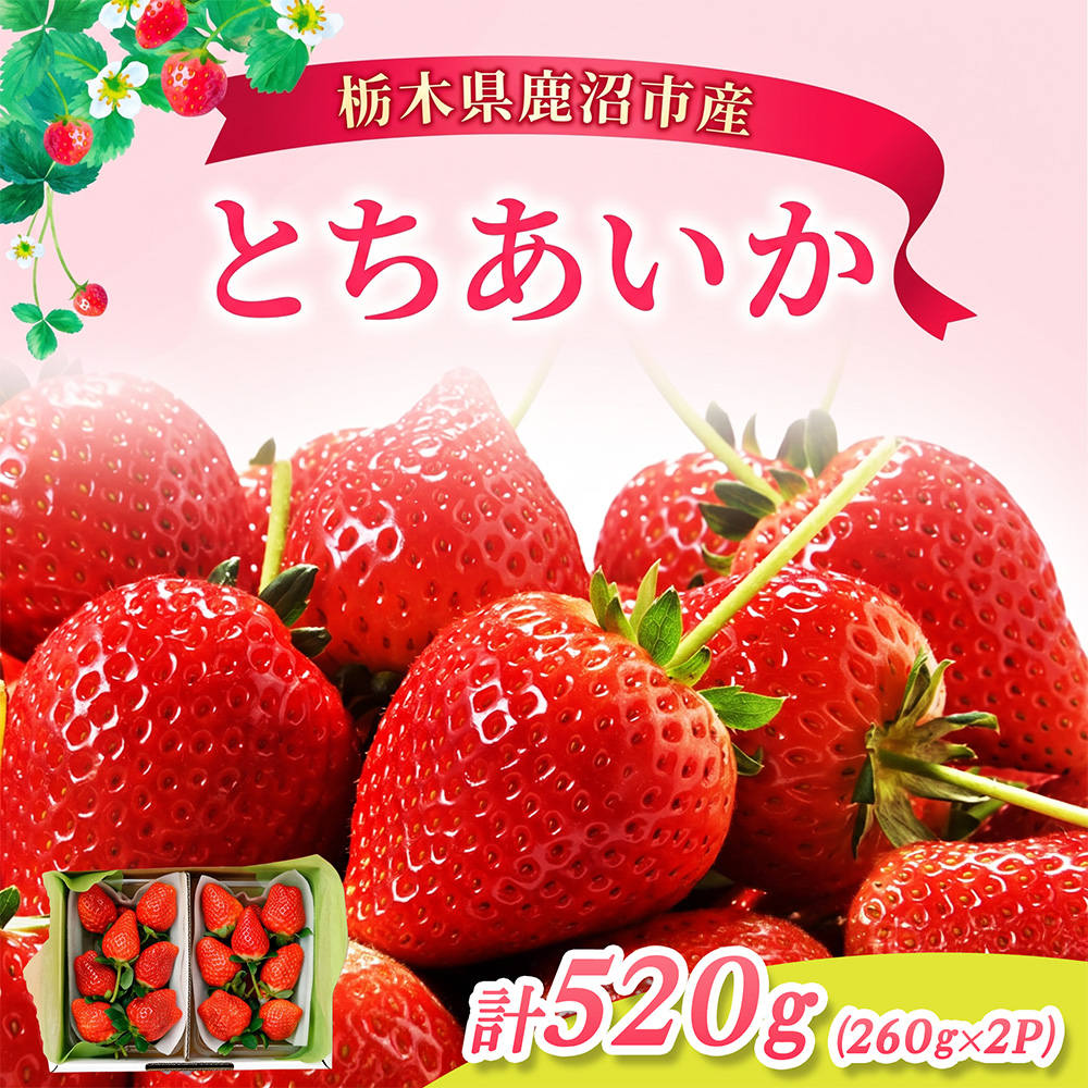 とちあいか 2パック 2027年3月上旬〜5月中旬頃