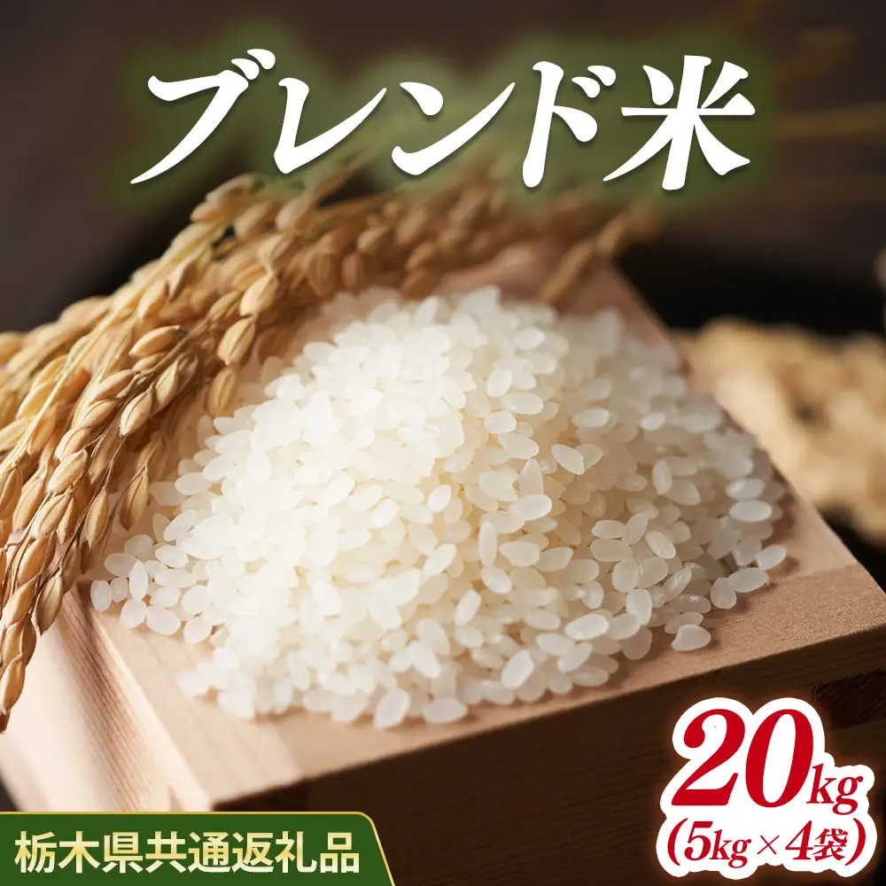 ブレンド米 20kg(5kg×4)