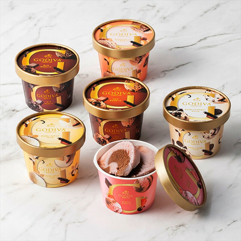 【ゴディバ】GODIVA アイスコレクション 6種 6個 - 贅沢 ご褒美 アイスクリーム 贈り物 夏 お菓子 スイーツ お取り寄せ チョコレートアイス 埼玉県  幸手市