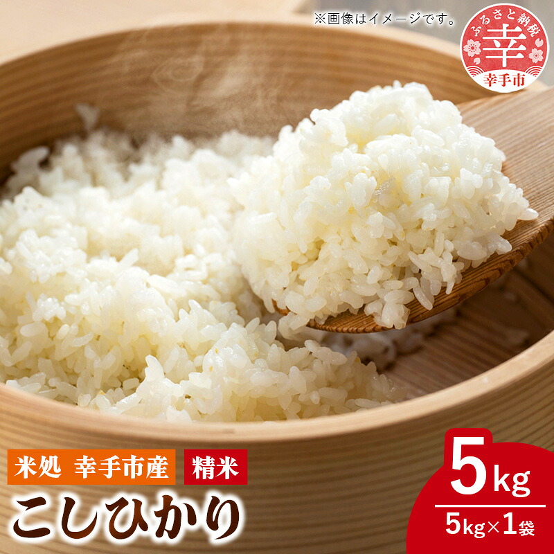 令和7年幸手産 こしひかり 5kg×1袋