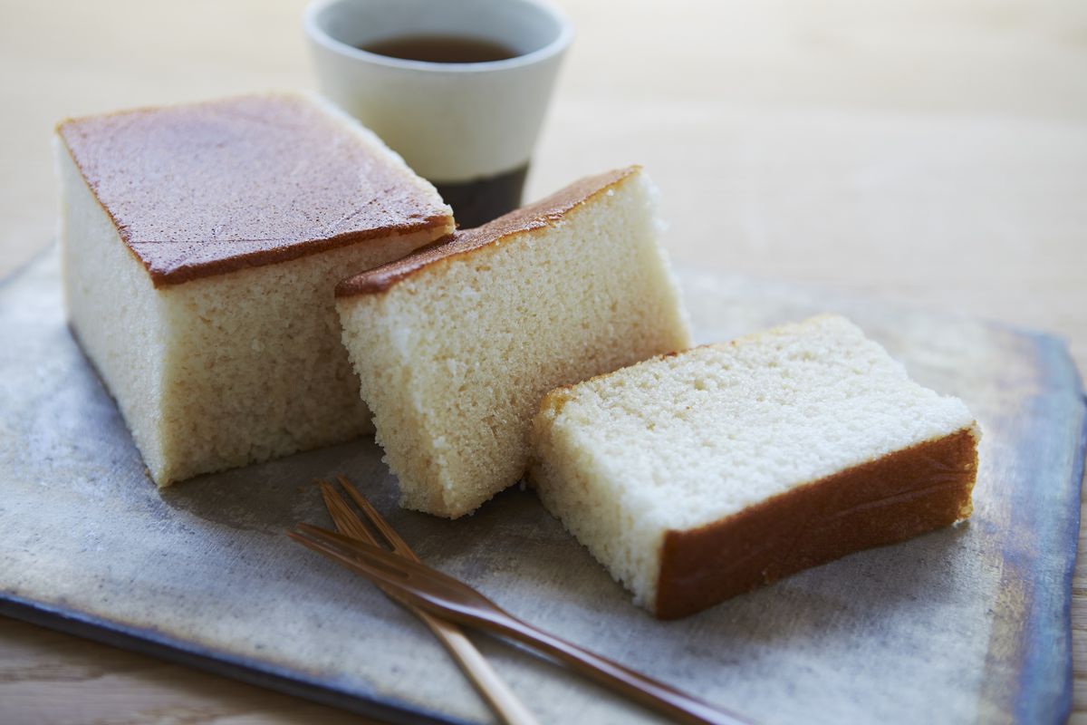 カステラ 米粉カステラ こめていら 2個入