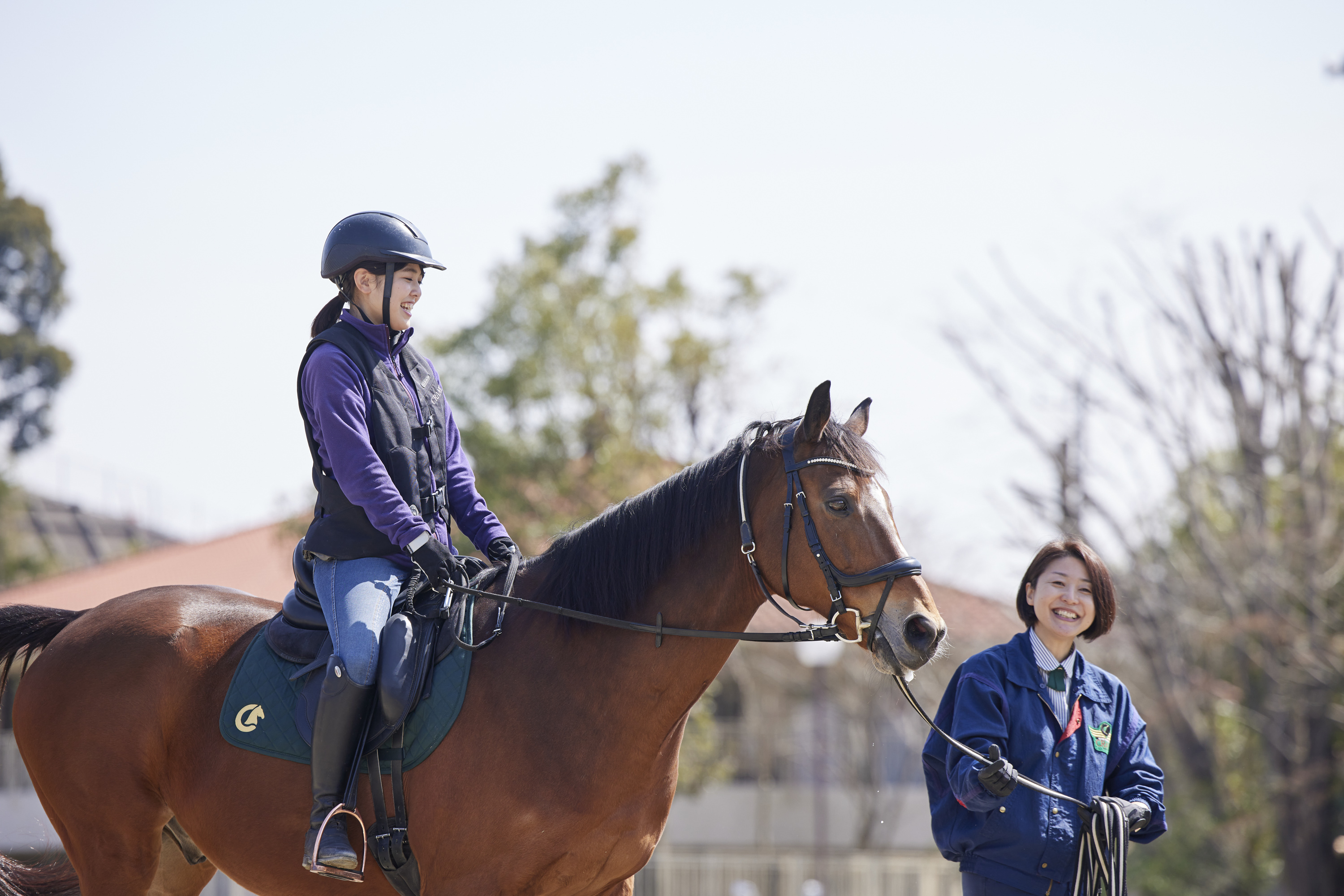 乗馬 初心者歓迎 馬とふれあう感動体験 東武乗馬クラブ&ク…