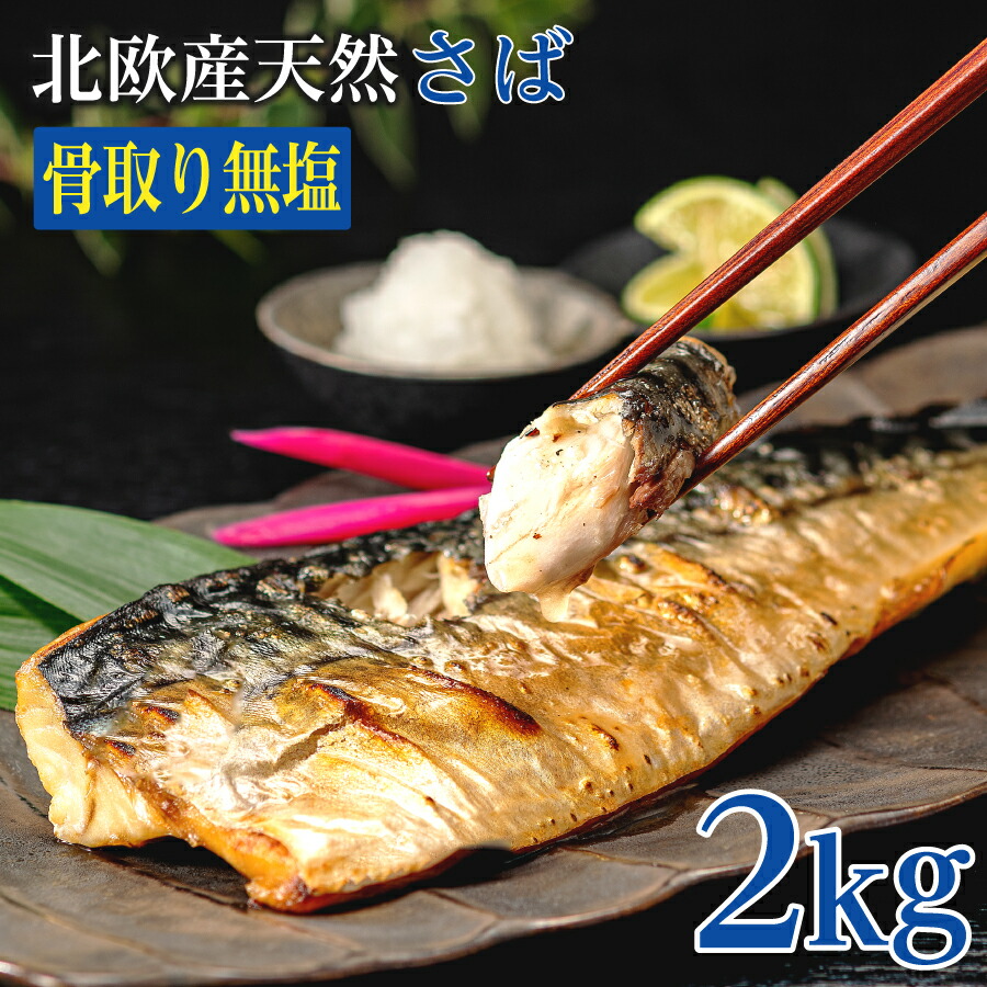 訳あり 骨取り 無塩さば 有塩さば 約1kg・約2kg 鯖 さば 無塩 有塩 千葉県 銚子市 飯田商店