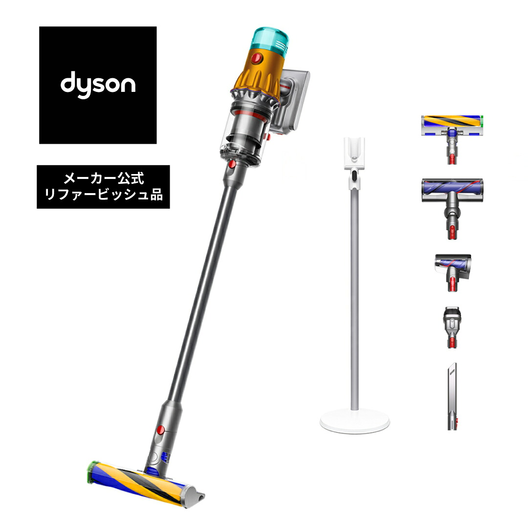 ダイソン コードレス掃除機 【メーカー公式】 Dyson V12 Detect Slim Absolute (SV46 ABL (B)) 掃除機 そうじき 吸引力 家電 電化製品 掃除 そうじ