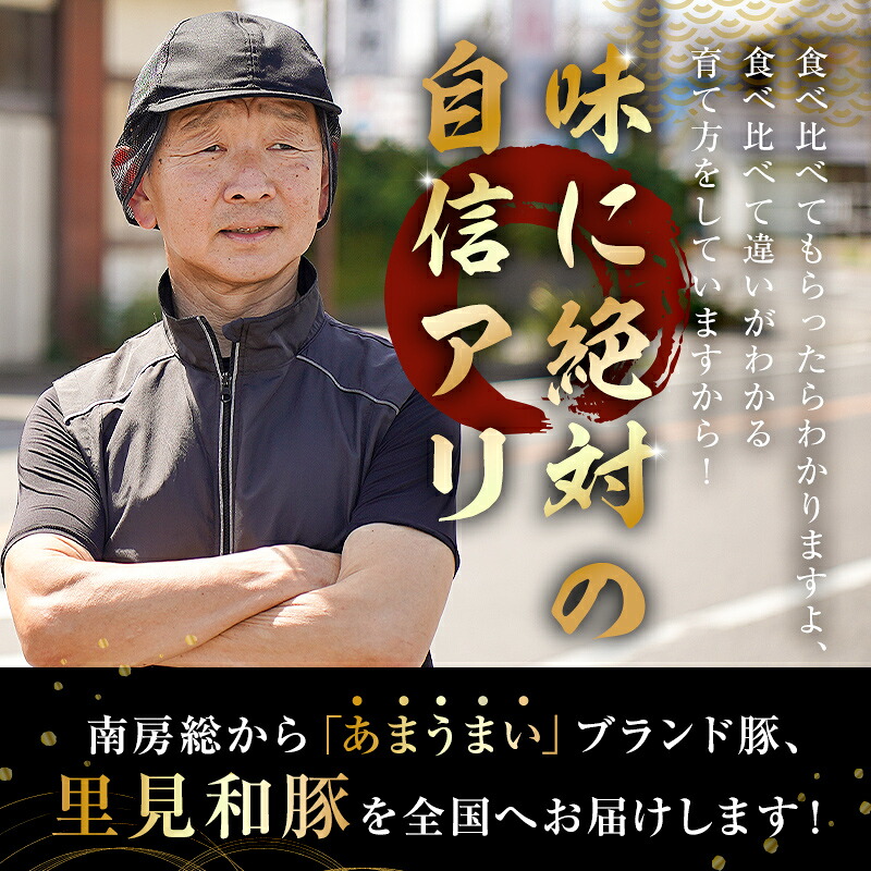 房総ブランド豚　里見和豚　４kg以上　小分け５種　計37パック　 mi0017-0004