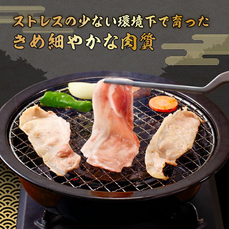 房総ブランド豚　里見和豚　ロース肉(すき焼・鍋・焼肉用)0.9kgUP mi0017-0015