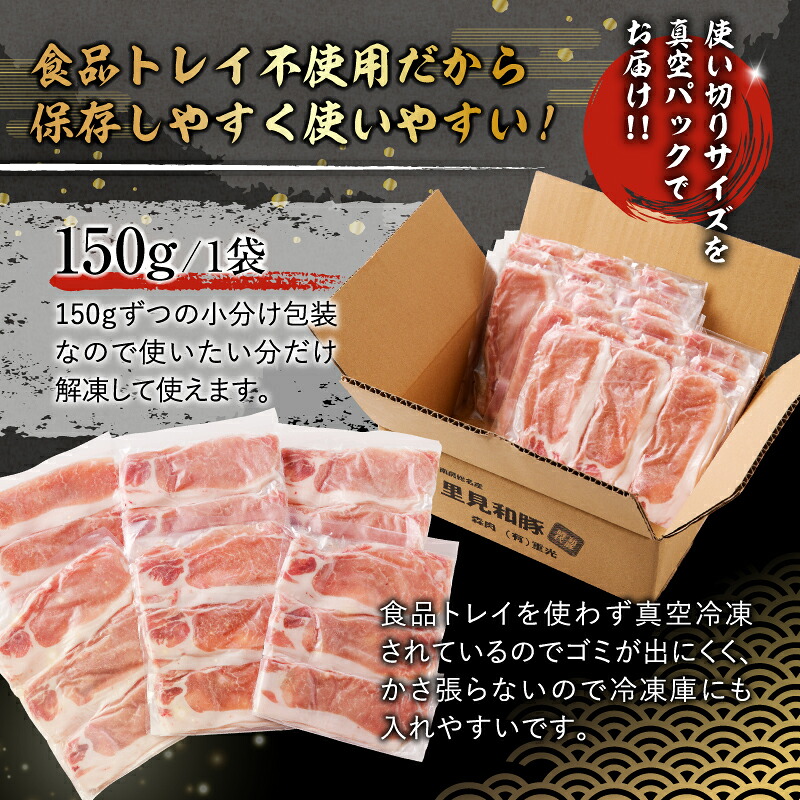 房総ブランド豚　里見和豚　ロース肉(すき焼・鍋・焼肉用)0.9kgUP mi0017-0015