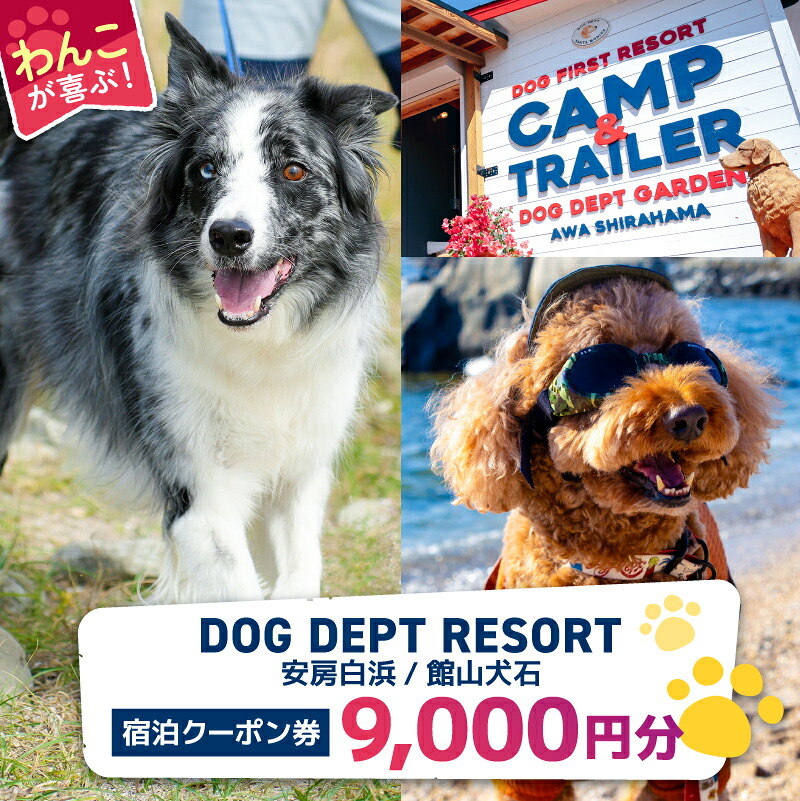 DOG DEPT RESORT 安房白浜 館山犬石