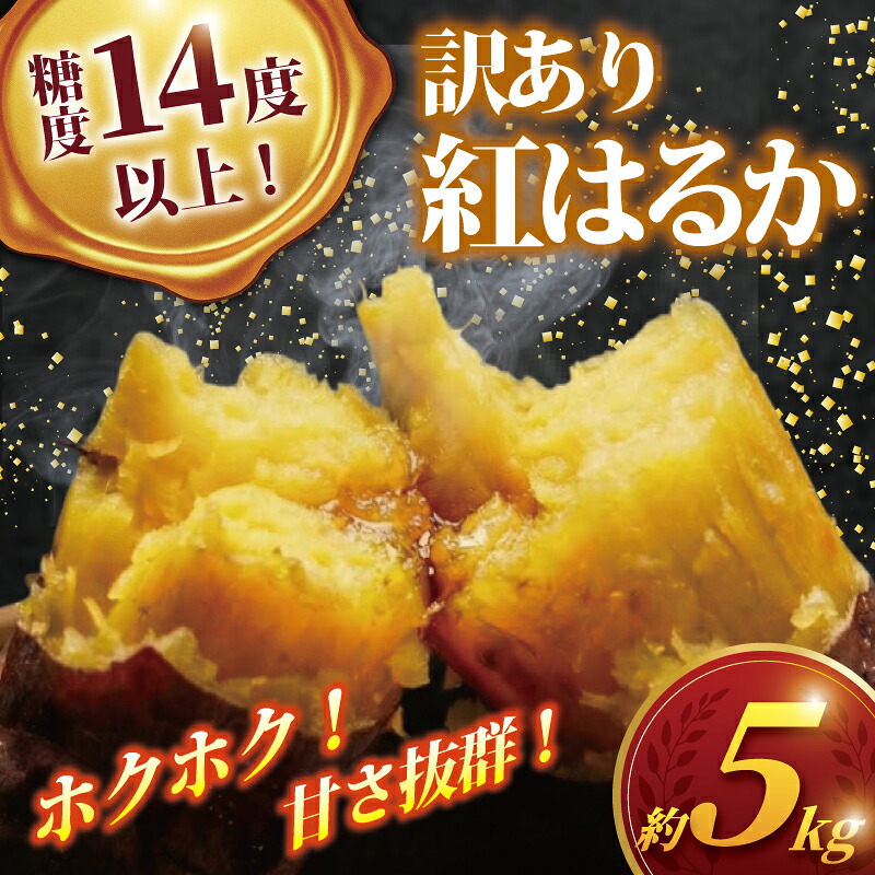 訳あり 紅はるか 約5kg 先行予約 【糖度14度以上】SDK001
