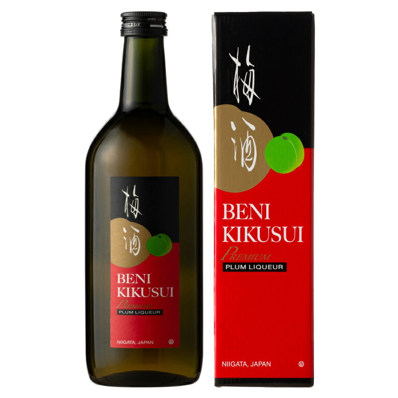 菊水酒造 梅酒 紅菊水 720ml×2本 日本酒 純米酒 酒 お酒 梅 地酒 リキュール 菊水 新潟 新発田 贈答 ギフト プレゼント 四合瓶 お祝い お歳暮 お正月 年末年始 E112_01
