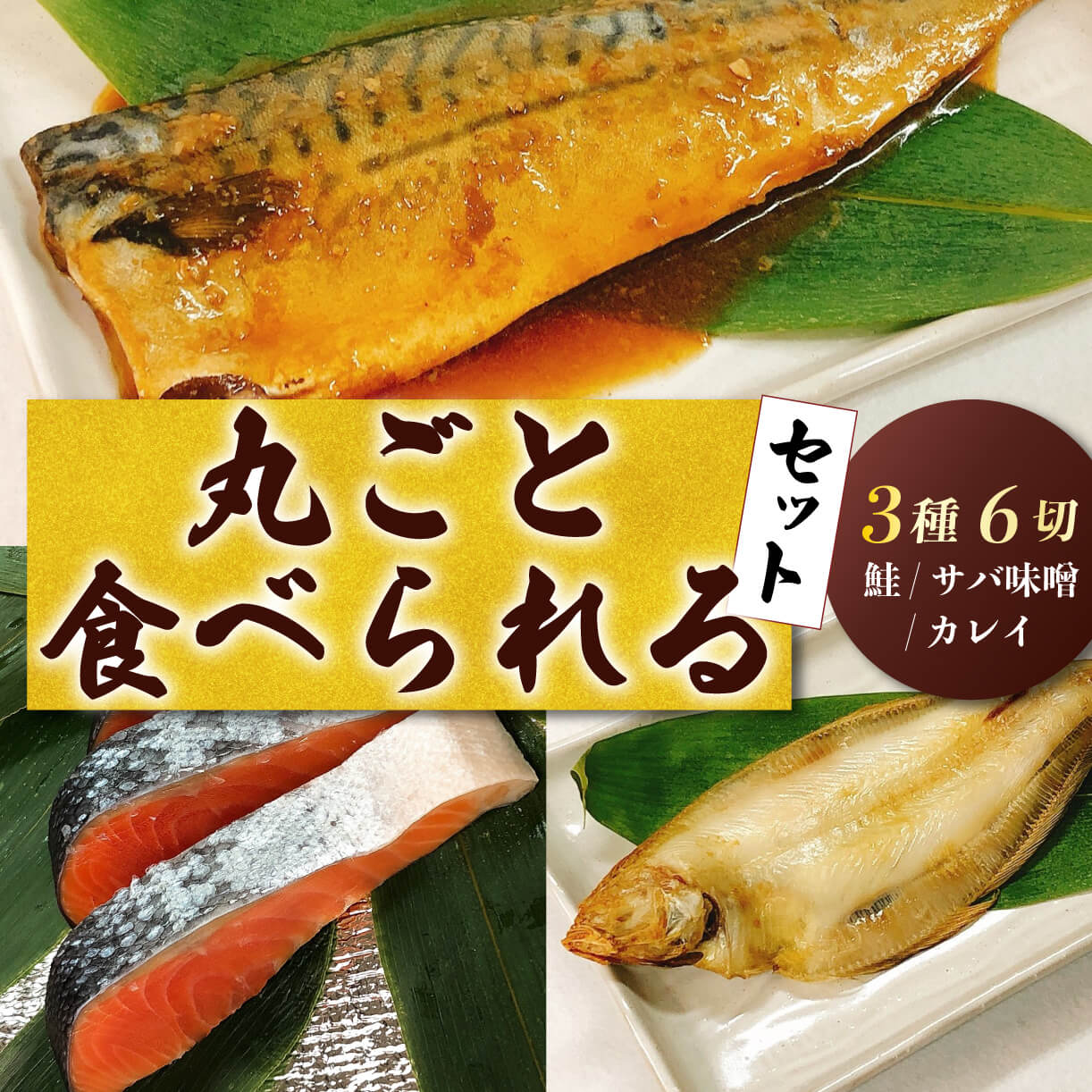 【賞味期限6ヶ月／常温保存 】 漬魚 6切 鮭 鯖 カレイ セット 詰め合わせ 切身 切り身  一夜干し 干物 おかず つまみ 時短 漬け魚 漬け サーモン 水産加工品 さかな 鮮魚  I44_04