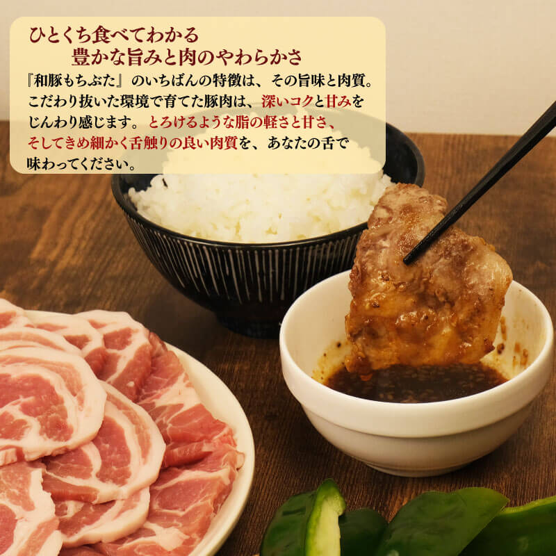 和豚 もちぶた 焼肉 1.5kg 食べ比べ ブランド豚 焼肉用 和豚もちぶた バラ ロース 肩ロース ばら 豚バラ  豚肉 肉 にく 肉料理 夕食 晩ごはん ポーク おかず katayama0002