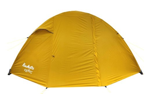 オクトス テント 2人用 PUROMONTE × oxtos 収納袋つき 透湿防水 コンプレッションバッグ 10L 付き マスタード プロモンテ VLシリーズ ベース アルパインテント