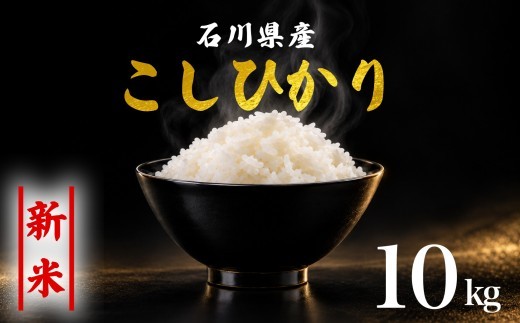 新米予約 先行予約 コシヒカリ 米 10kg お米 精米 石川県産 令和8年産 新米 10kg(5kg×2袋) 能登 こしひかり こだわり 石川県産 環境 米 お米 白米 こめ コメ 米10kg